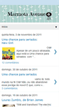 Mobile Screenshot of marmotaavenue.blogspot.com
