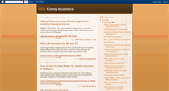 Desktop Screenshot of connyinsurance.blogspot.com