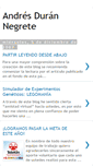 Mobile Screenshot of adn-genetica.blogspot.com