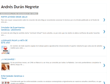 Tablet Screenshot of adn-genetica.blogspot.com