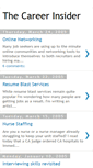 Mobile Screenshot of careerinsider.blogspot.com