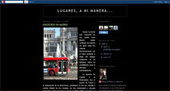 Desktop Screenshot of lugaresamimanera.blogspot.com