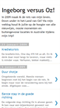 Mobile Screenshot of ingeborgversusoz.blogspot.com