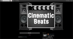 Desktop Screenshot of cinematicbeats.blogspot.com