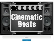 Tablet Screenshot of cinematicbeats.blogspot.com