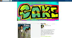 Desktop Screenshot of cakezine.blogspot.com