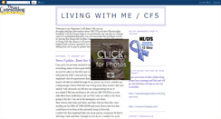 Desktop Screenshot of livingwithmecfs.blogspot.com