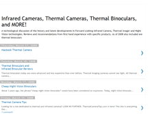 Tablet Screenshot of infraredcamera.blogspot.com