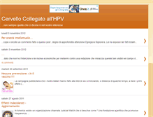 Tablet Screenshot of cervellocollegatohpv.blogspot.com