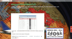 Desktop Screenshot of laleggenonugualepertutti.blogspot.com