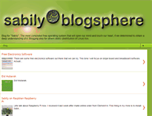 Tablet Screenshot of linuxsabily.blogspot.com