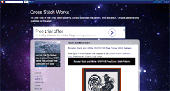 Desktop Screenshot of cross-stitch-works.blogspot.com