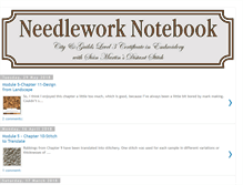 Tablet Screenshot of needleworknotebook.blogspot.com