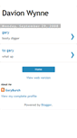 Mobile Screenshot of davionw.blogspot.com