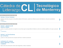 Tablet Screenshot of catedradeliderazgo.blogspot.com