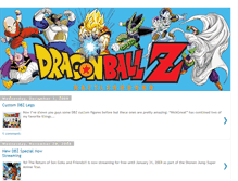 Tablet Screenshot of dbzbattleground.blogspot.com