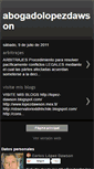 Mobile Screenshot of abogadolopezdawson.blogspot.com