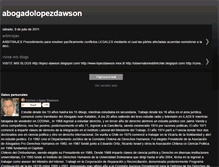 Tablet Screenshot of abogadolopezdawson.blogspot.com