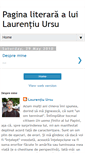 Mobile Screenshot of laurentiuursu-despre-mine.blogspot.com