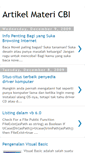 Mobile Screenshot of cbiciamis-artikel.blogspot.com