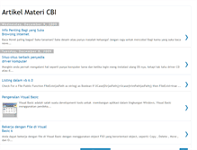 Tablet Screenshot of cbiciamis-artikel.blogspot.com