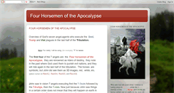 Desktop Screenshot of 4horsemen4.blogspot.com