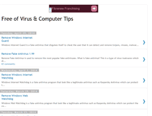 Tablet Screenshot of freeofvirus.blogspot.com