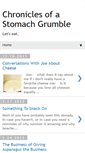 Mobile Screenshot of chroniclesofastomachgrumble.blogspot.com