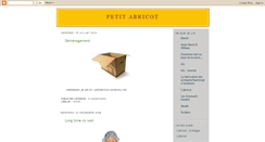 Desktop Screenshot of petit-abricot.blogspot.com