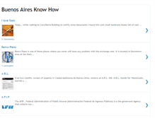 Tablet Screenshot of buenosairesknowhow.blogspot.com