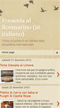 Mobile Screenshot of focacciaalrosmarinoit.blogspot.com