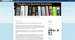 Desktop Screenshot of bizedthoughts.blogspot.com