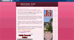 Desktop Screenshot of a-z-cancer.blogspot.com