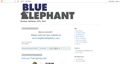 Desktop Screenshot of blueelephantboutique.blogspot.com