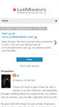 Mobile Screenshot of livemomentssg.blogspot.com