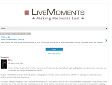 Tablet Screenshot of livemomentssg.blogspot.com
