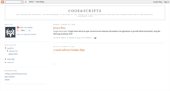 Desktop Screenshot of codescripts.blogspot.com