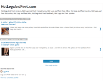Tablet Screenshot of hotlegsandfeet-com.blogspot.com