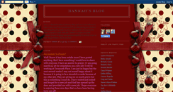 Desktop Screenshot of hannahavery.blogspot.com