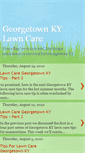 Mobile Screenshot of georgetownlawncare.blogspot.com