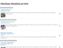 Tablet Screenshot of prasekolah-kpm.blogspot.com