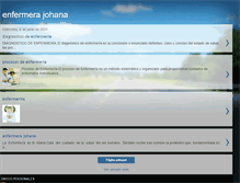 Tablet Screenshot of enfermerajohana.blogspot.com