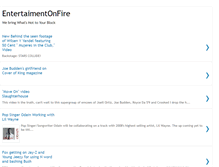 Tablet Screenshot of entertainmentonfire.blogspot.com