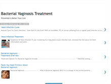 Tablet Screenshot of curevaginosis.blogspot.com