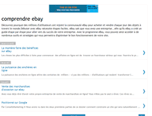 Tablet Screenshot of comprendre-ebay.blogspot.com