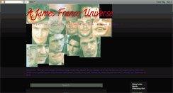 Desktop Screenshot of jamesfrancouniverse.blogspot.com