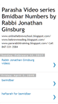 Mobile Screenshot of esynagoguebmidbarnumbers.blogspot.com