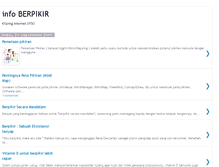 Tablet Screenshot of aa-berpikir.blogspot.com