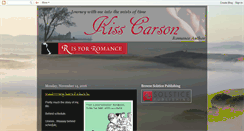 Desktop Screenshot of kisscarson.blogspot.com