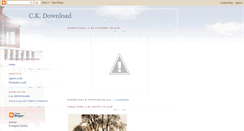 Desktop Screenshot of ckdownload.blogspot.com
